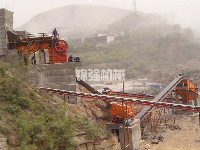 花岗岩制砂生产线